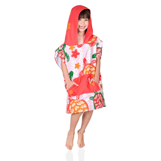 Poncho Kids Turtley Tropical - Dock & Bay