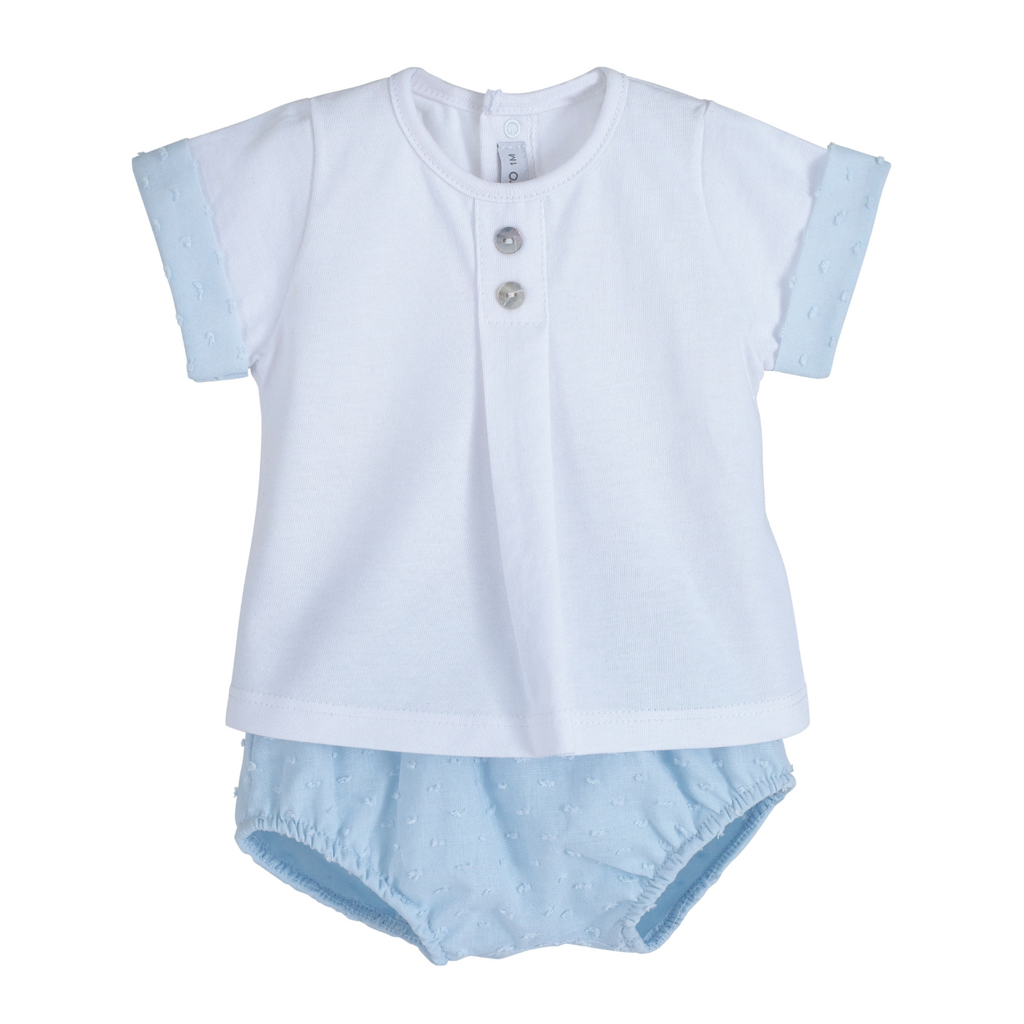 Conjunto vestir pololo Béring celeste - Calamaro