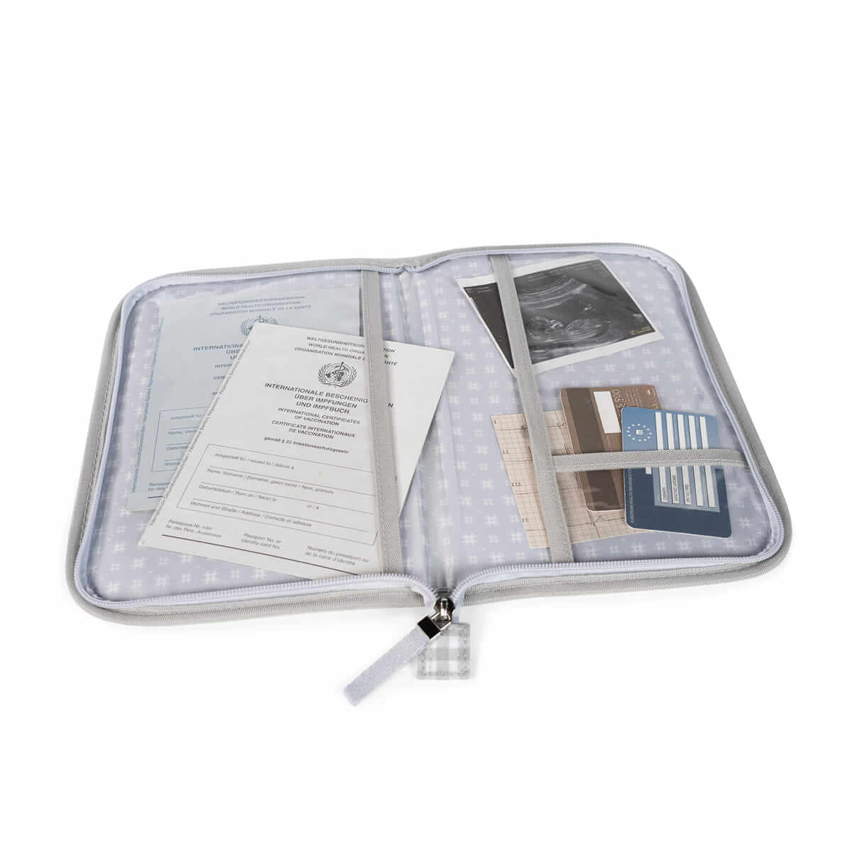 Libro nacimiento I Love Vichy gris - Walking Mum