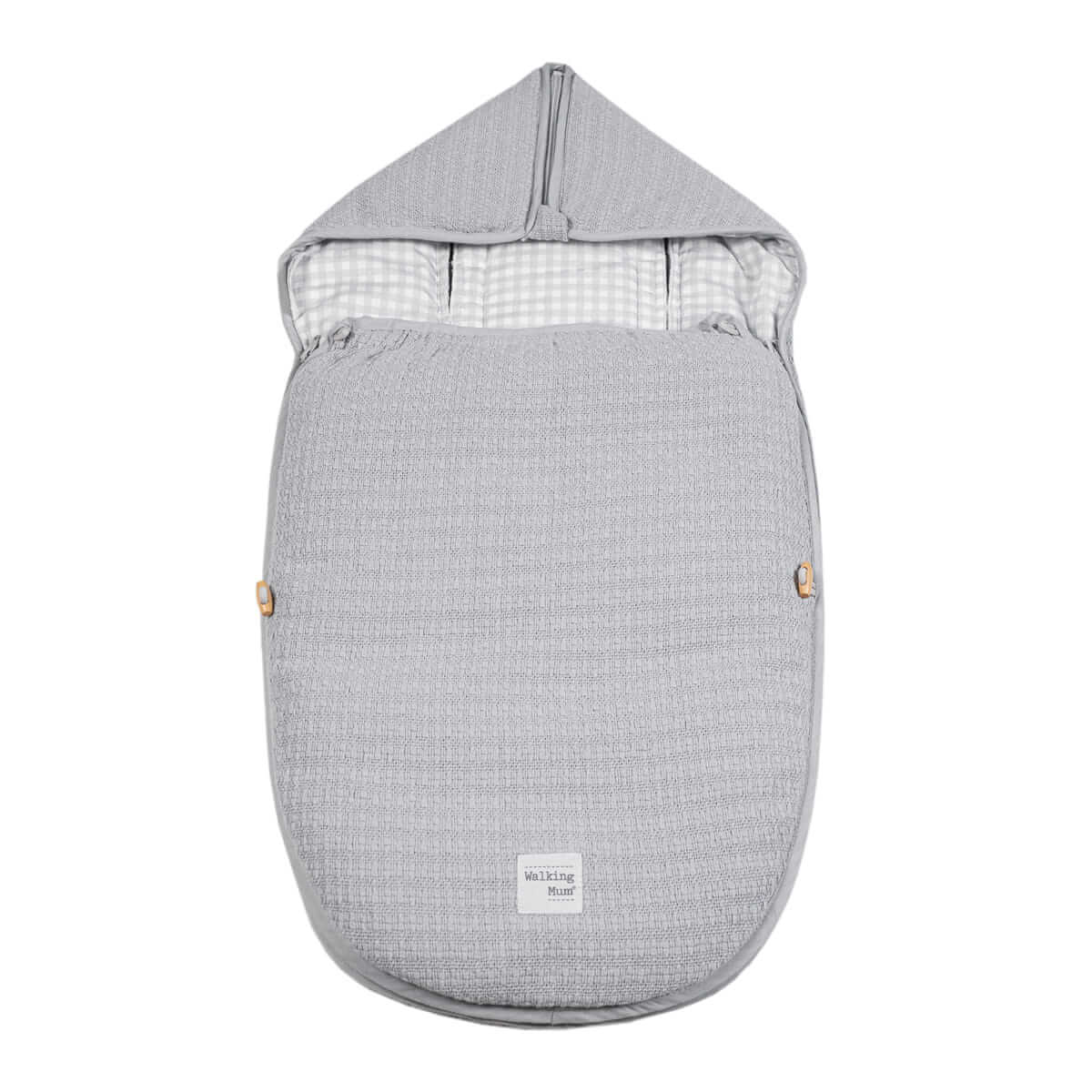 Saco cuco 2 en 1 I Love Vichy Gris - Walking Mum