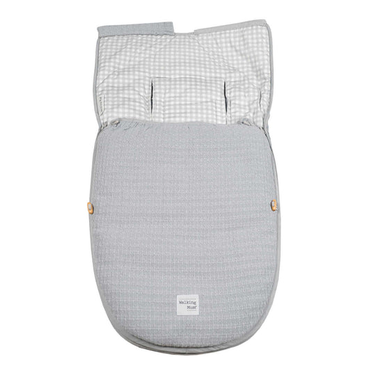 Saco cuco 2 en 1 I Love Vichy Gris - Walking Mum