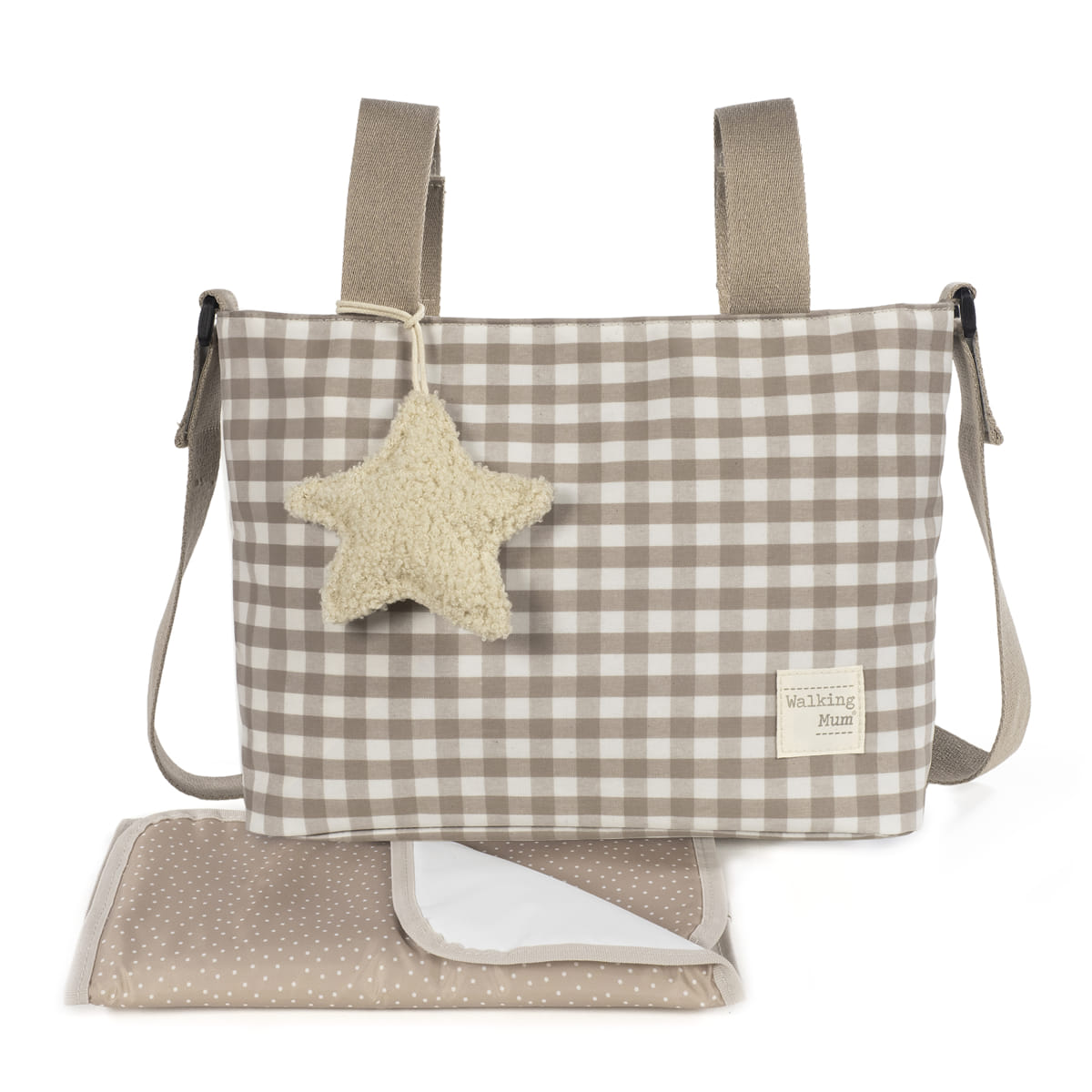 Bolsa Crossbody Caetana Sand - Walking Mum