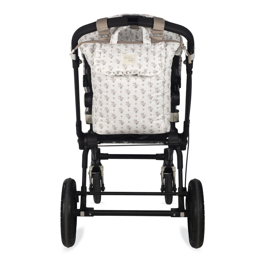 Mochila Botton Flores - Walking Mum