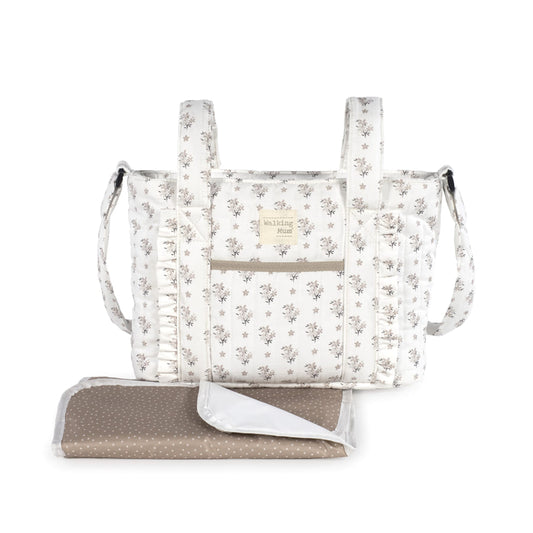Bolsa Crossbody Botton Flores - Walking Mum