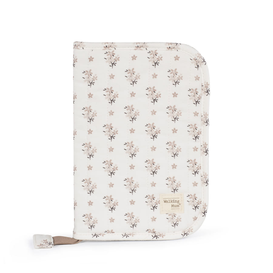 Libro nacimiento Botton Flores - Walking Mum