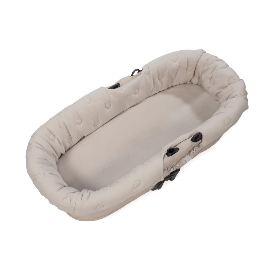 Cubre cuco + sábana ajustable Sintra Beige - Walking Mum