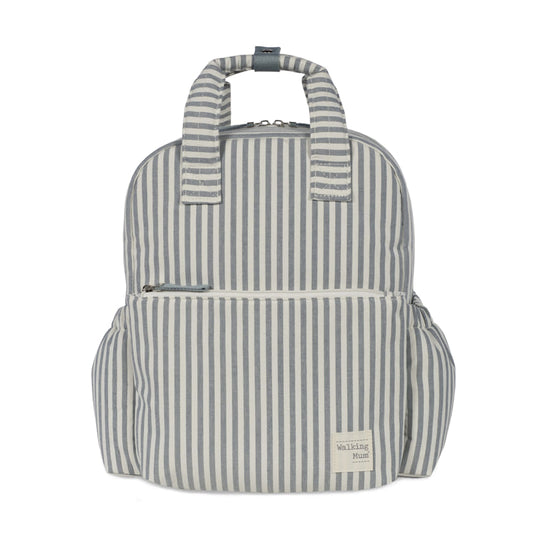 Mochila Praliné Rayas Matcha - Walking Mum