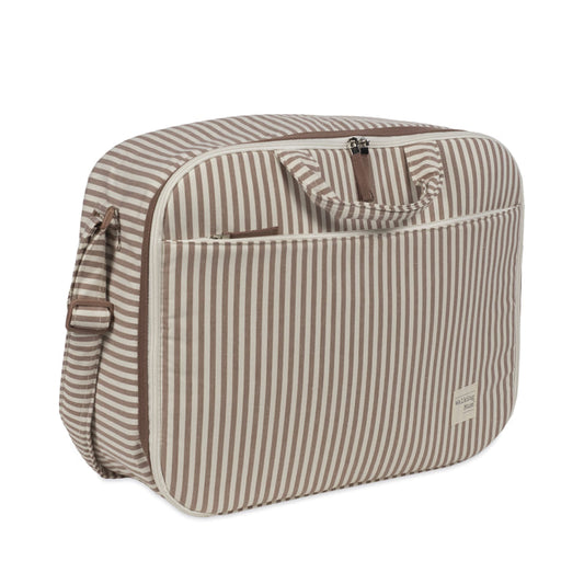 Maleta Praliné Rayas Moka - Walking Mum