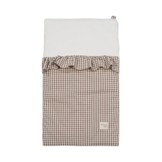Saco arrullo Praliné Vichy Moka - Walking Mum