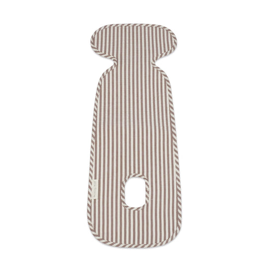 Colchoneta Auto Praliné Rayas Moka - Walking Mum