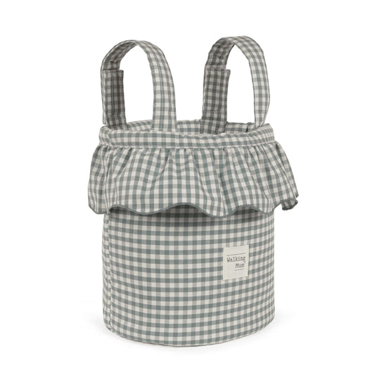 Bolso bucket Praliné Vichy Matcha - Walking Mum