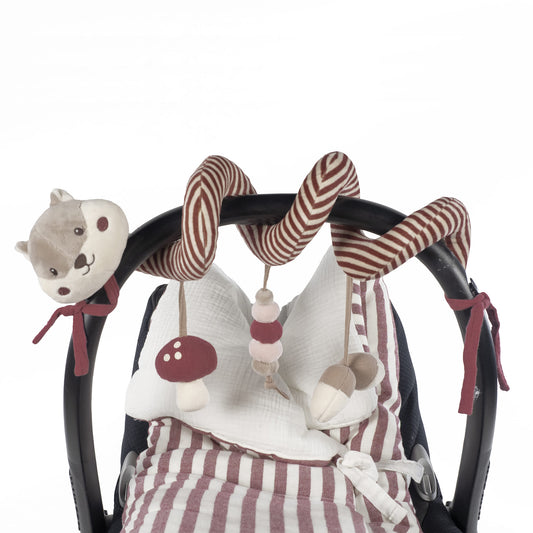 Espiral Ardilla Cherry Rayas - Pasito a Pasito