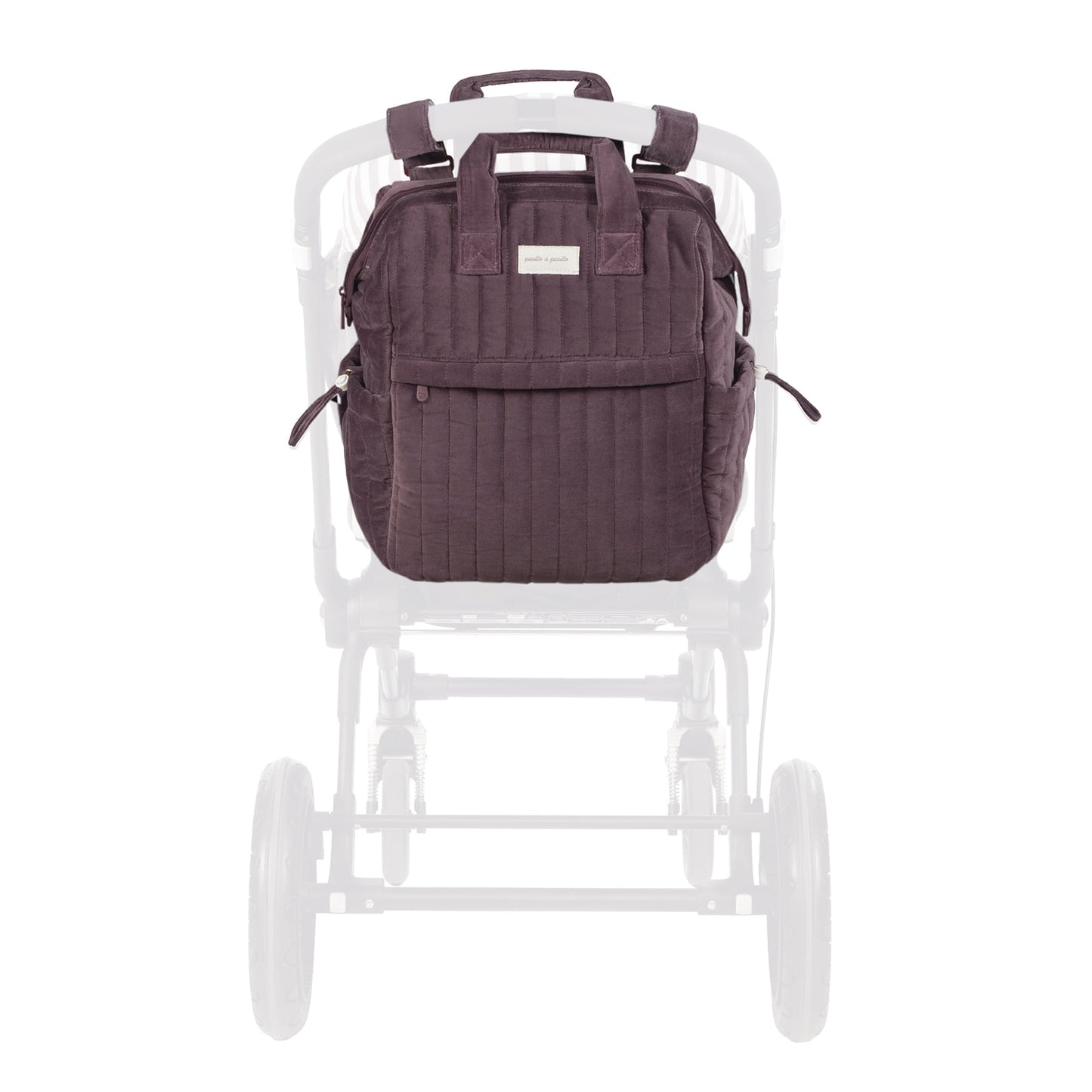 Mochila Cherry Velvet - Pasito a Pasito