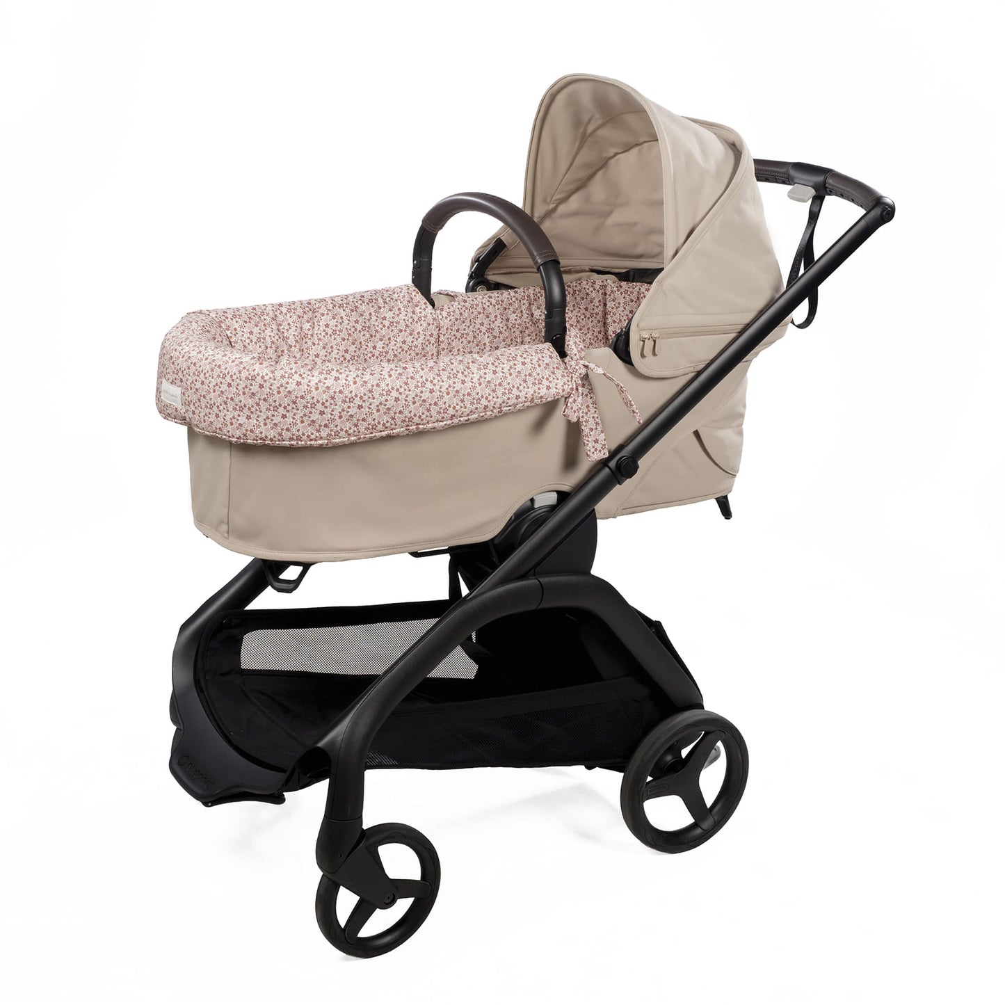 Cubre cuco + sabana cuco Cherry Flores - Pasito a Pasito