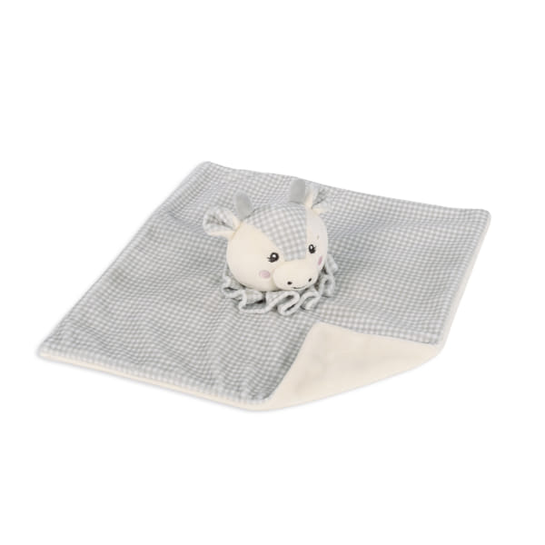 Doudou Vaca Little Bloom Gris - Pasito a Pasito