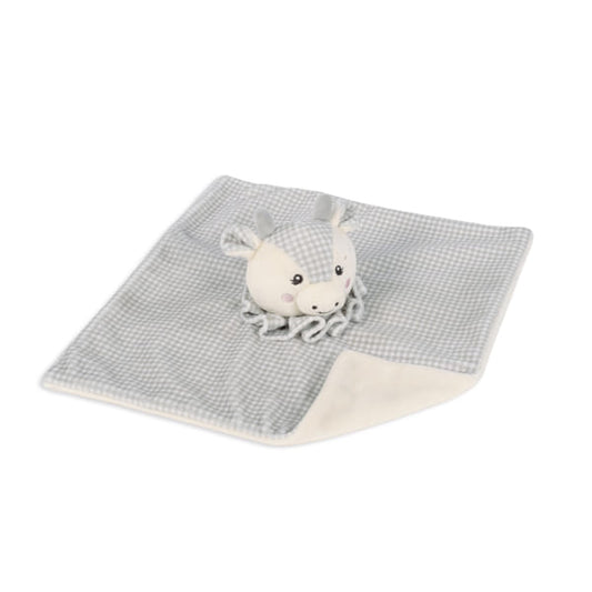 Doudou Vaca Little Bloom Gris - Pasito a Pasito