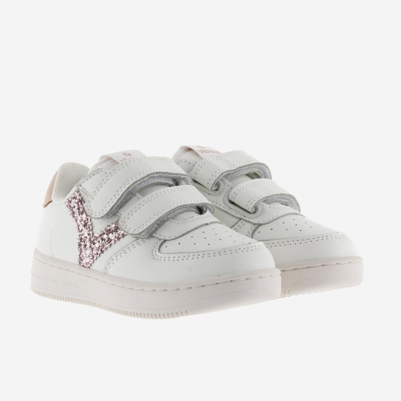 Deportivas Tiempo fantasía glitter nude Victoria