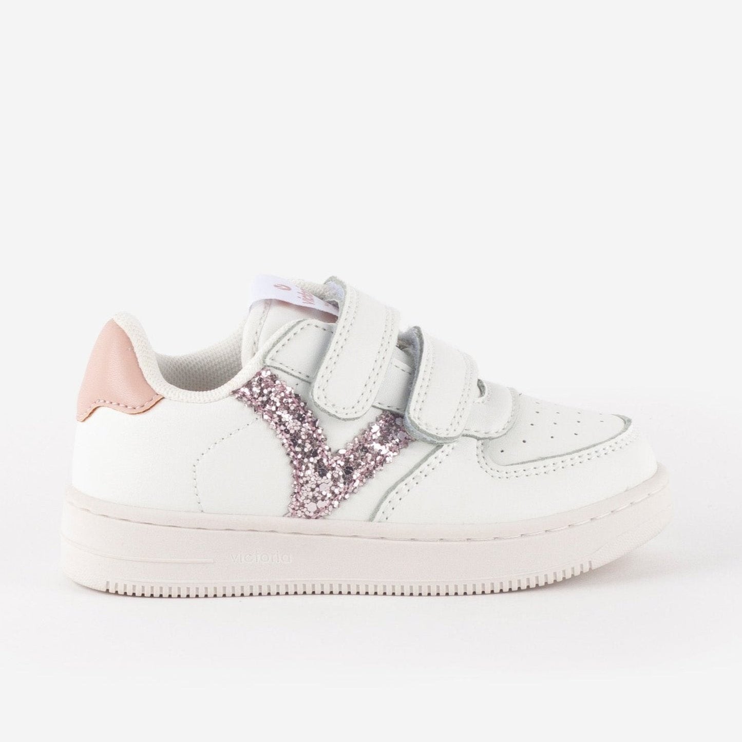 Deportivas Tiempo fantasía glitter nude Victoria