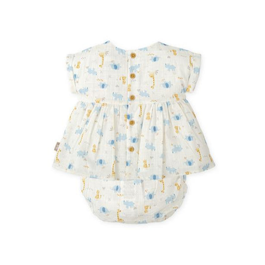 Vestido con ranita Kenia Tutto Piccolo