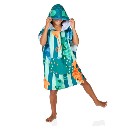 Poncho Kids Karma Chameleon - Dock & Bay