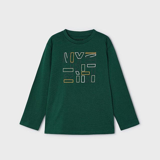 Camiseta letras básica niño - Mayoral