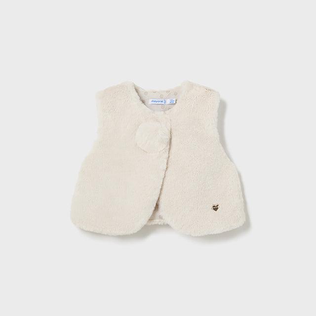 Chaleco pelo bebé niña - Mayoral