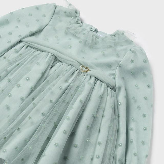Vestido tul bebé niña - Mayoral