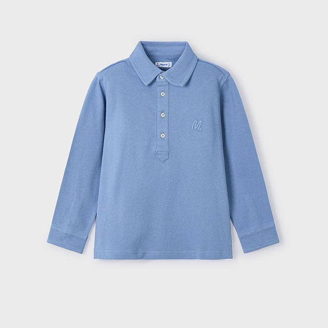 Polo piqué celeste niño - Mayoral