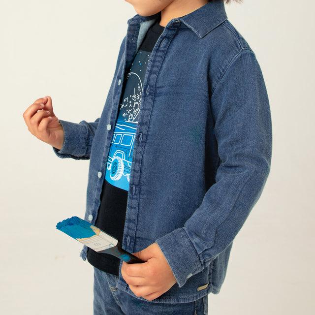 Camisa vaquera niño Mayoral