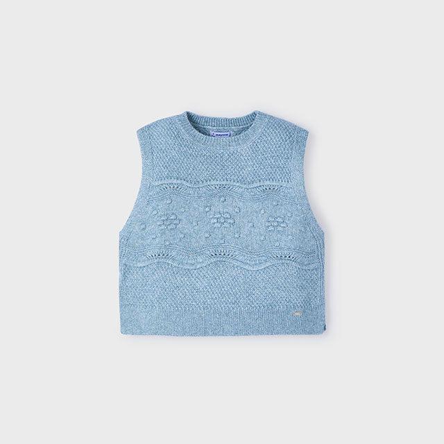 Chaleco tricot niña Mayoral