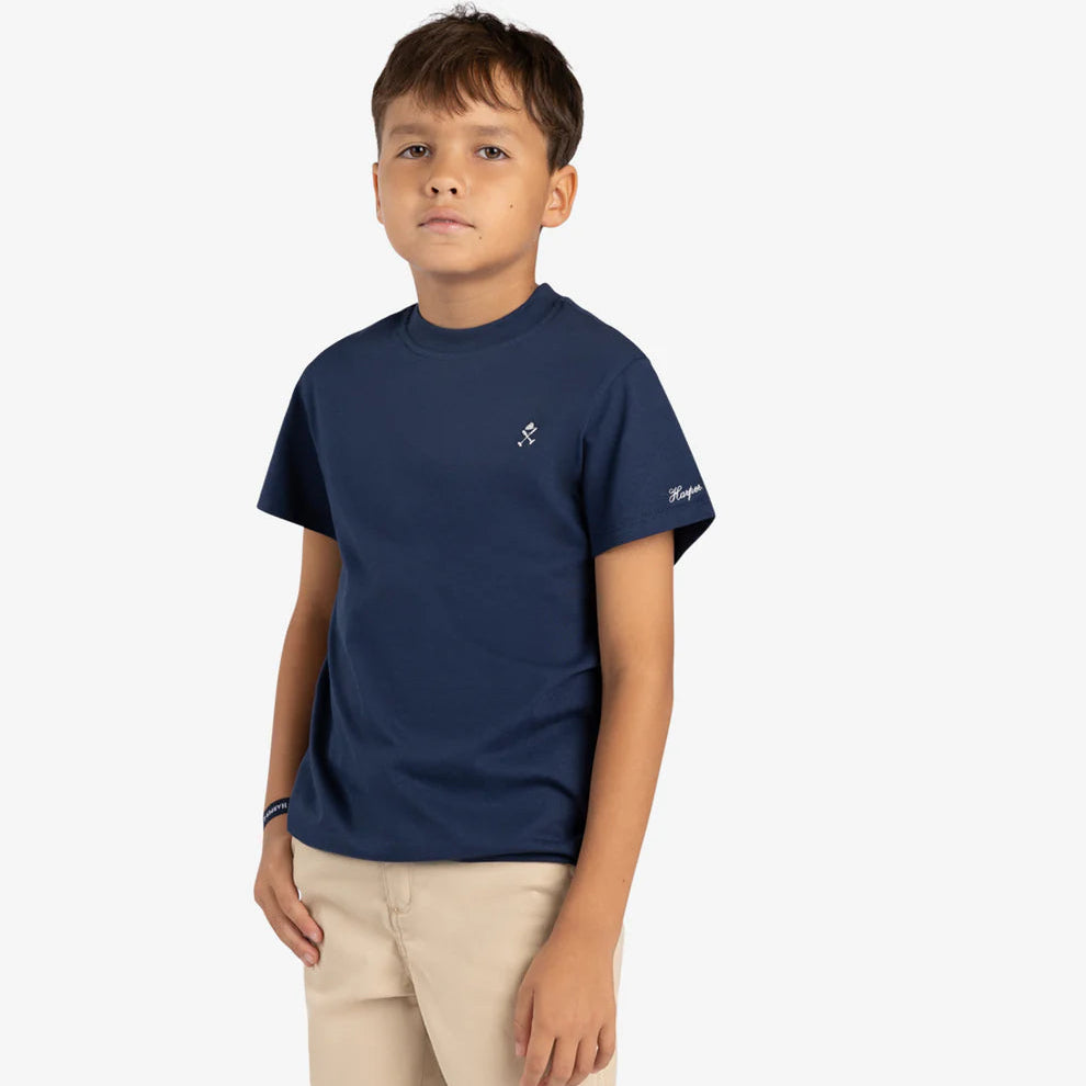 Camiseta Icon Kids Navy Blue - Harper & Neyer