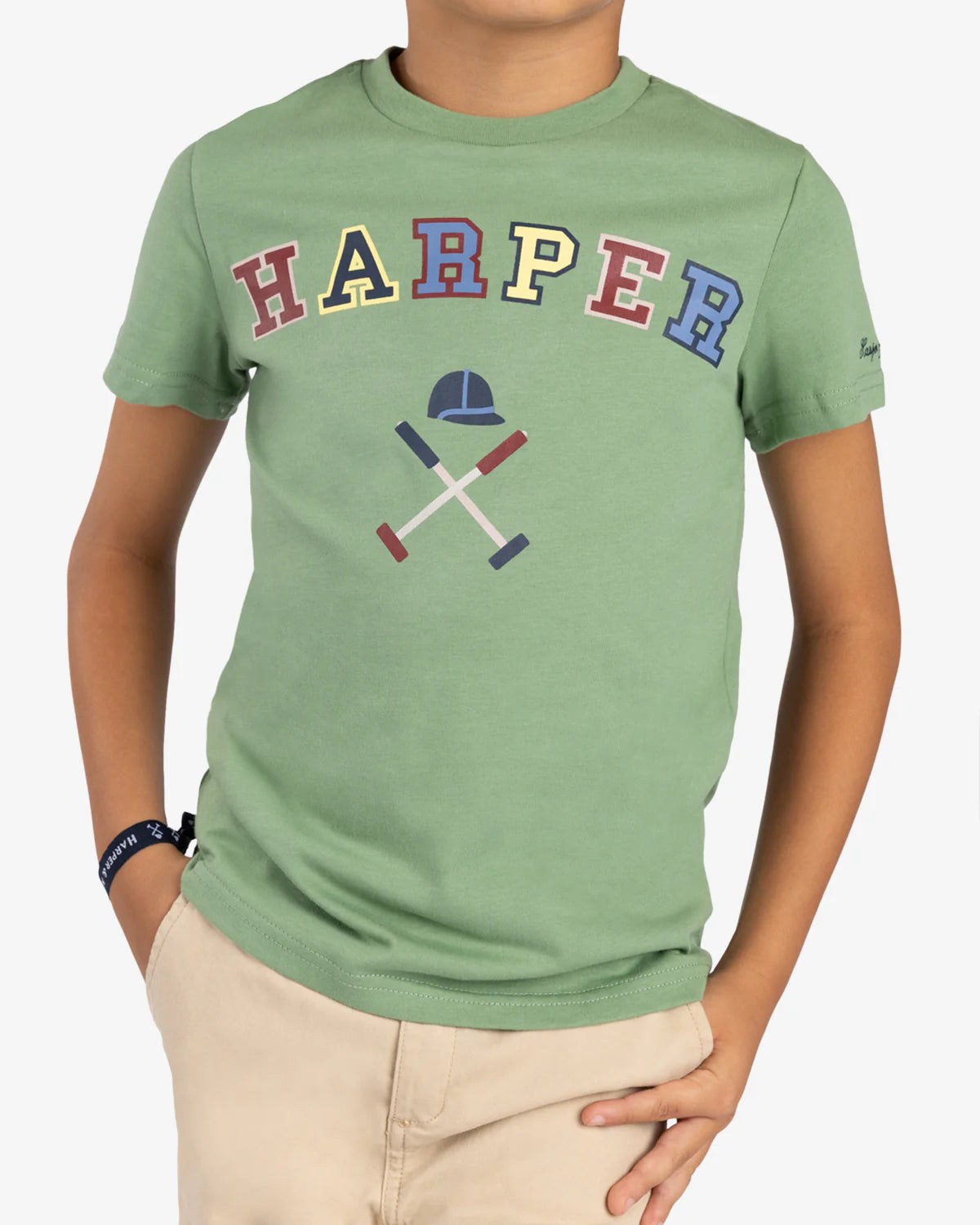 Camiseta Retro Kids Midow Green - Harper & Neyer