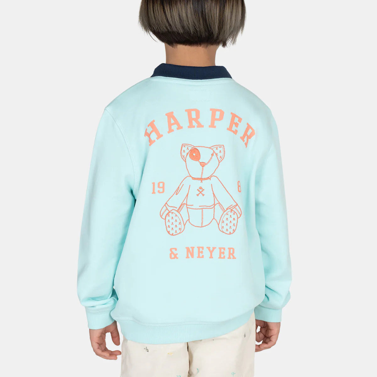 Sudadera Arthur Kids Turquesa - Harper & Neyer