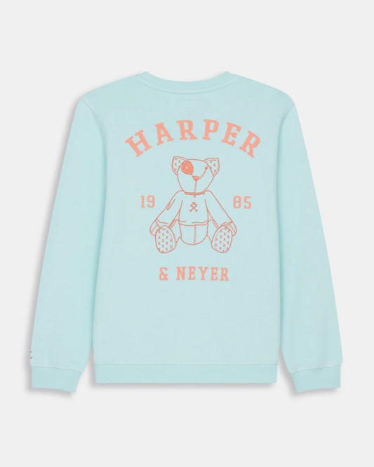 Sudadera Arthur Kids Turquesa - Harper & Neyer