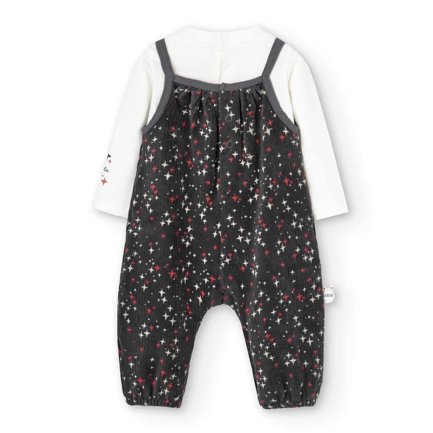 Conjunto estrellas peto y body Arctic Life