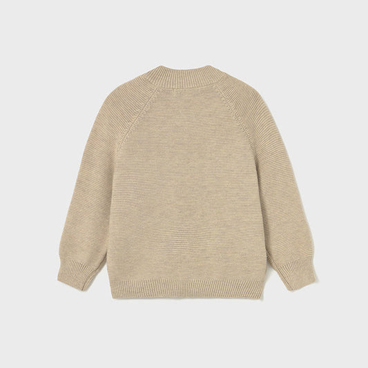 Cárdigan tricot beige - Mayoral