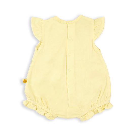 Pelele tirantes amarillo - BabyBol