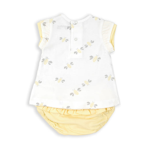 Conjunto ranita y camiseta Bee - BabyBol