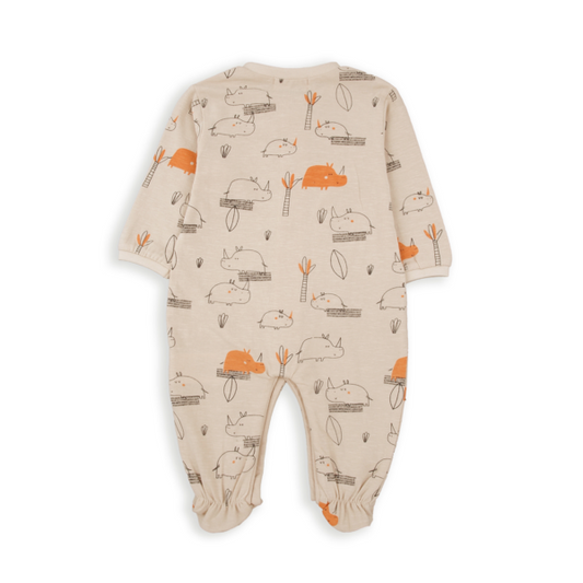 Pelele manga larga Rinoceronte - BabyBol