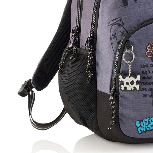 Mochila triple reciclada Oslo Graffitti - Miquelrius