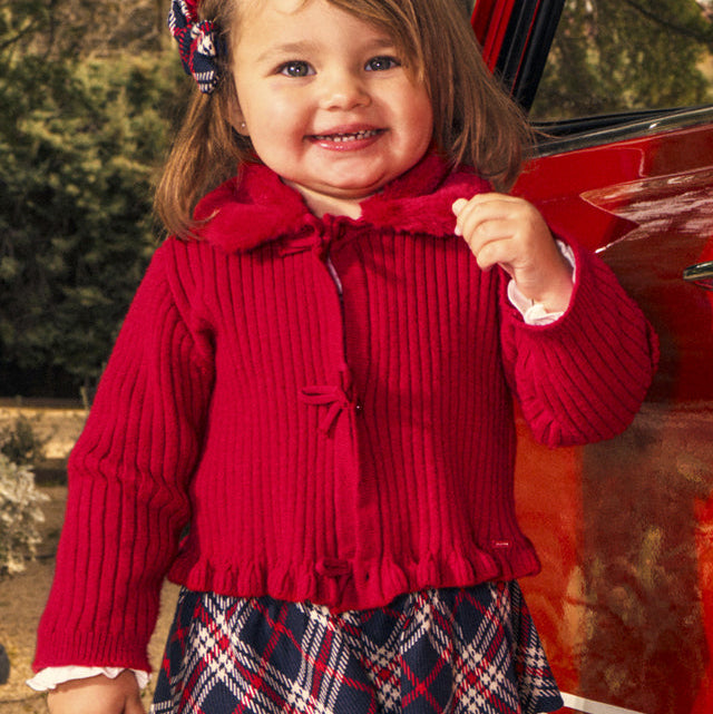 Rebeca Tricot Cuello Pelo Rojo - Mayoral