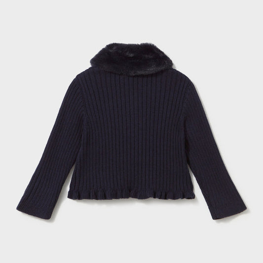 Rebeca Tricot Cuello Pelo Marino - Mayoral
