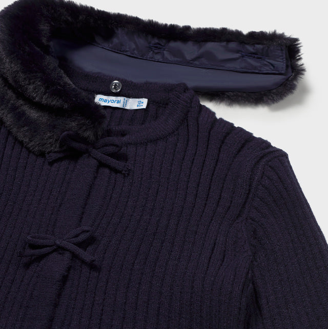 Rebeca Tricot Cuello Pelo Marino - Mayoral