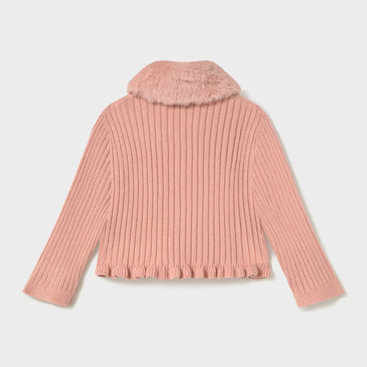 Rebeca Tricot Cuello Pelo Nude - Mayoral