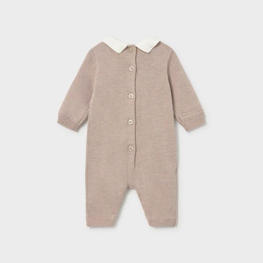 Pelele Tricot Moca - Mayoral