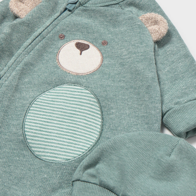 Pelele y gorro Oso Mineral - Mayoral