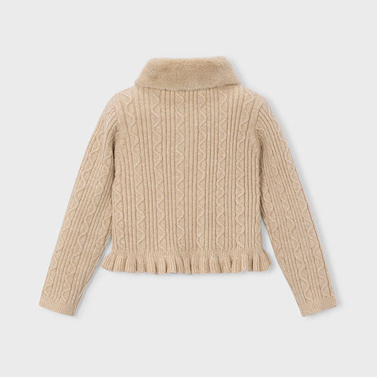 Rebeca Tricot Cuello Pelo Quinoa - Mayoral