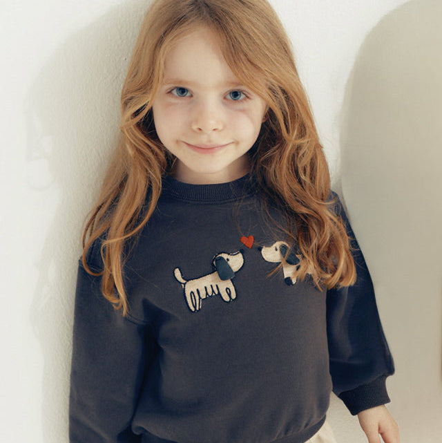 Sudadera Gris Perrito – Mayoral