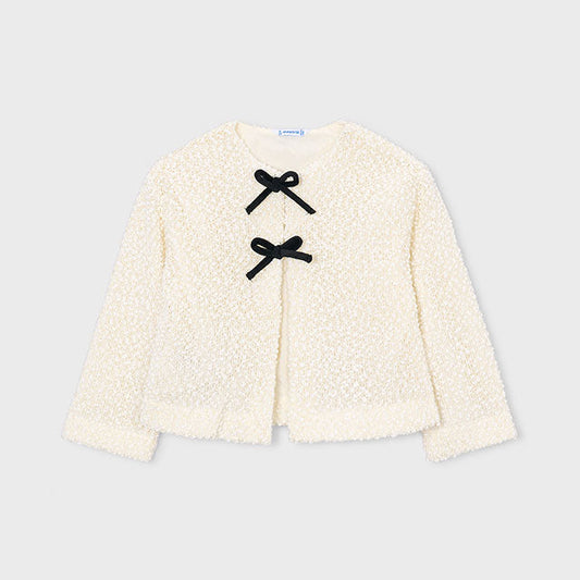 Conjunto 3 piezas camiseta, rebeca y legging Terciopelo - Mayoral