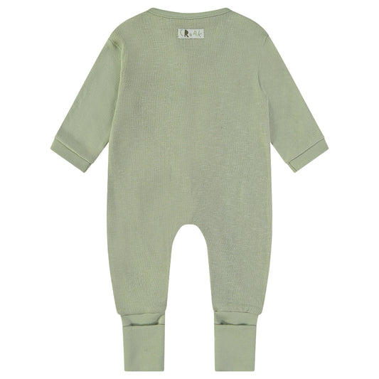 Pelele manga larga verde Croack - BabyBol